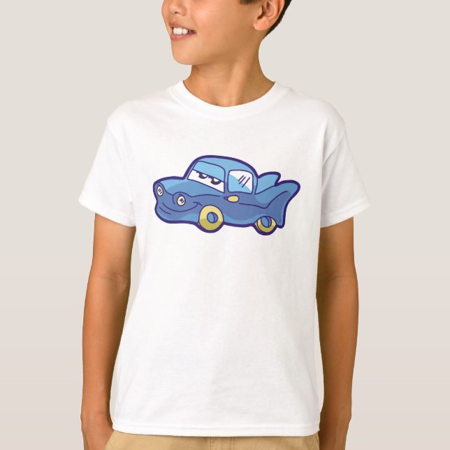 Blue Car Tshirts and Gifts (Front)