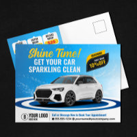 Blue Car Wash Auto Detailing Auto Cleaning Waxing