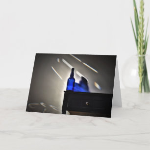 Blue, card