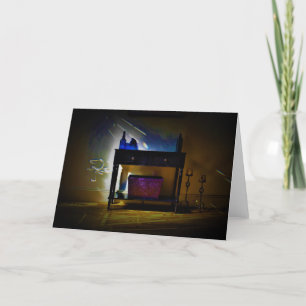 Blue, card