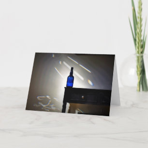 Blue, card