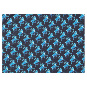 Blue Caribou (Reindeer) Tablecloth