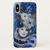 Blue Carnival Costume, Venice