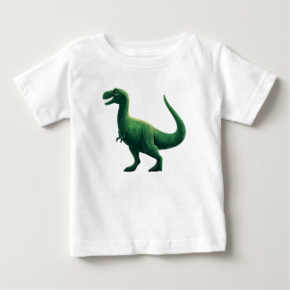 Blue Cartoon Dinosaur – Cute Dino Shirt for Kids