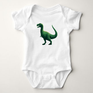 Blue Cartoon Dinosaur – Cute Dino Shirt for Kids