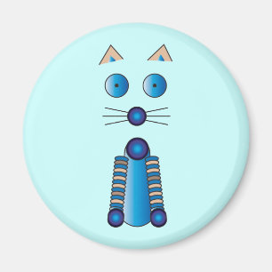 Blue CAT Magnet