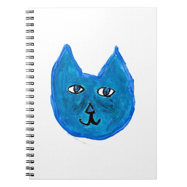 Blue cat notebook (Front)