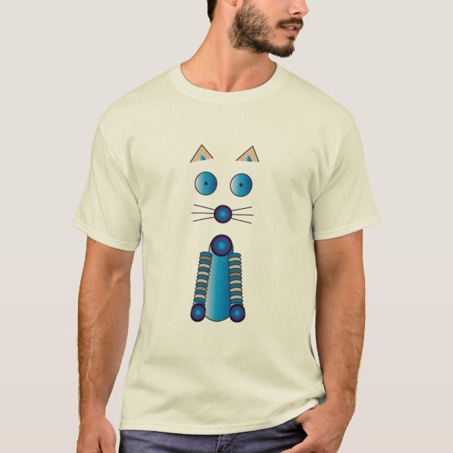 Blue CAT T-Shirt (Front)