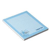 Blue Cat with Violin Notepad