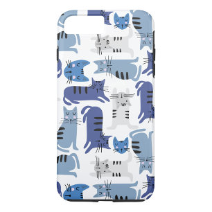 Blue Cats Case-Mate iPhone Case