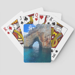 Blue Caves Zakynthos Greece Playing Cards