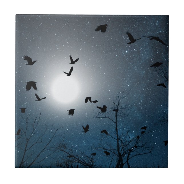 Blue Celestial Dream Tile (Front)