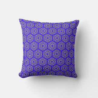 Blue cells cushion