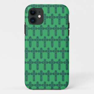 Blue Celtic High cross Case-Mate iPhone Case