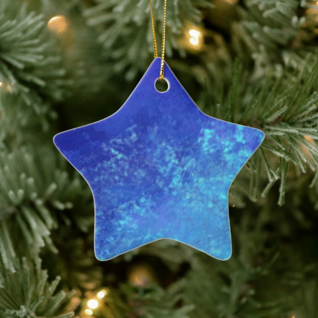 Blue Ceramic Decoration (Tree)