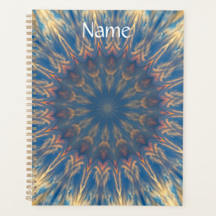 Blue Chakra Kaleidoscope Thunder_Cove Planner