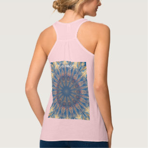 Blue Chakra Kaleidoscope Thunder_Cove Singlet