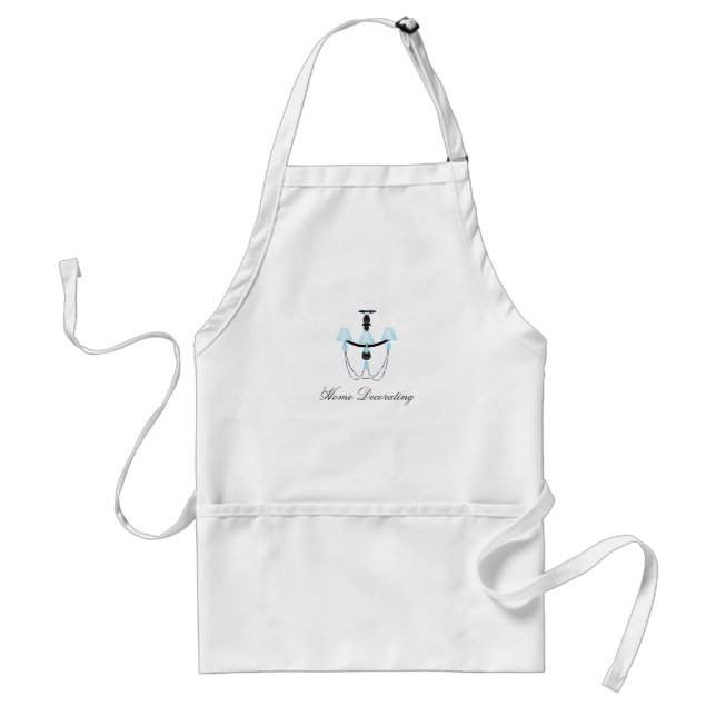 Blue Chandelier Standard Apron (Front)