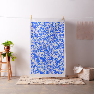 Blue Chaos....... Fabric