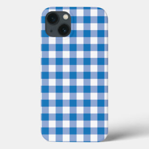 Blue check  iPhone 13 case