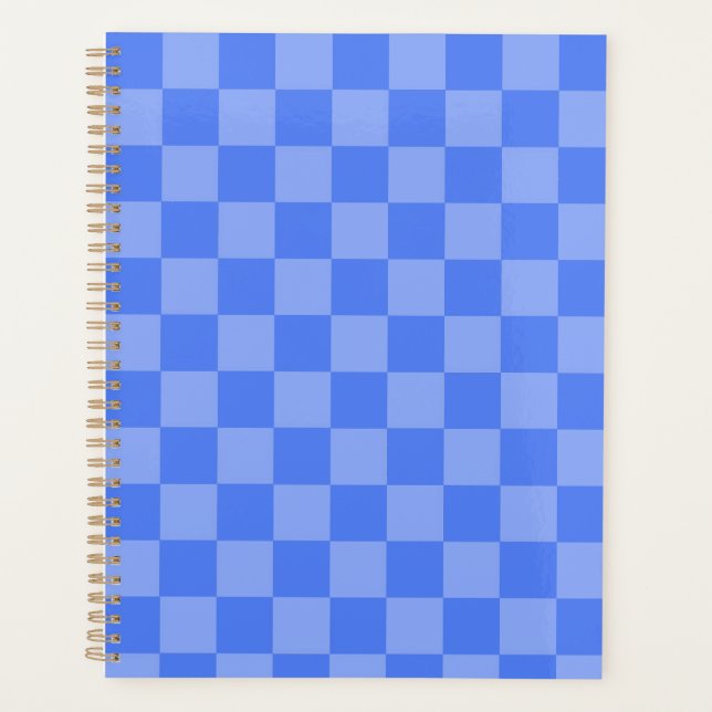 Blue Check Planner (Front)