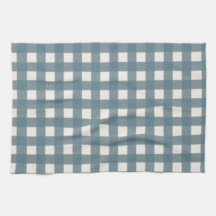 Blue Checker Dish Towel