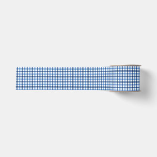 Blue Checks Cottage Charm Ribbon Grosgrain Ribbon