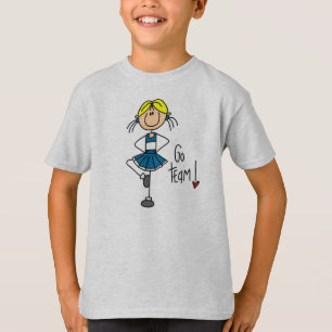 Blue Cheerleader T-Shirt