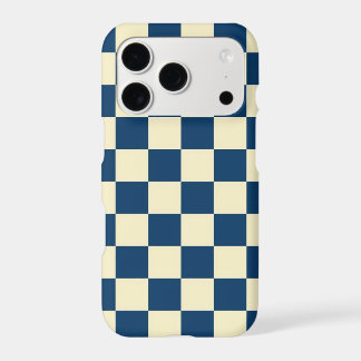 Blue Chequerboard Phone Case