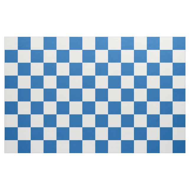 Blue Chequered Fabric (Fat Quarter)