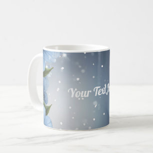 Blue Cherry Blossom Coffee Mug
