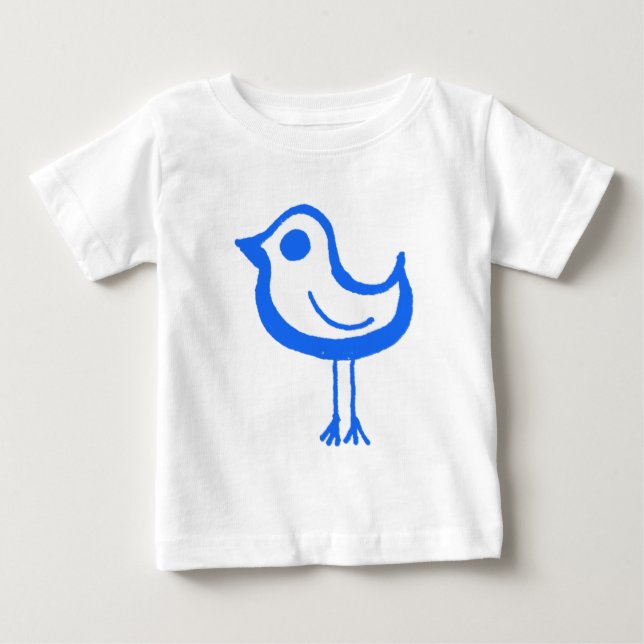 Blue chicken baby T-Shirt (Front)