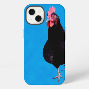 Blue Chicken Strut, iPhone 13 Case
