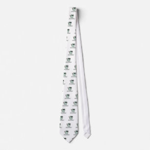 Blue Chinchillin Chinchilla Tie