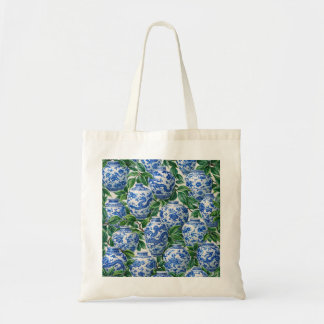 Blue Chinese Porcelain Ginger Jar Tote Bag
