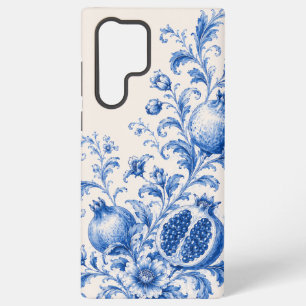Blue Chinoiserie Pomegranate Phone Case