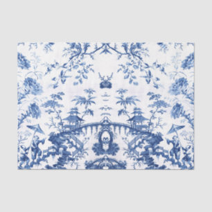 Blue Chinoiserie Tissue Paper