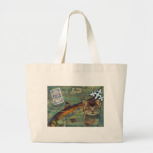 Blue Chip Catfishing Large Tote Bag