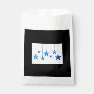 Blue Christmas Decorations Favour Bags