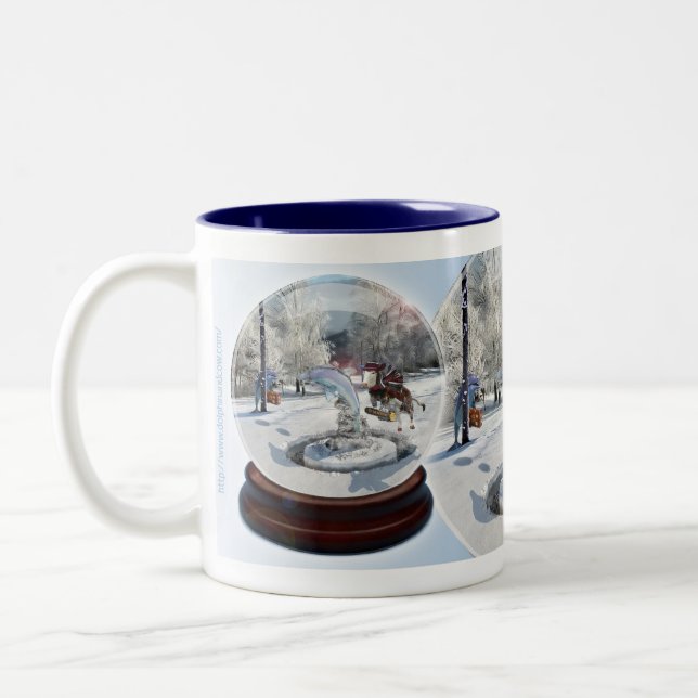 Blue Christmas - Mug (Left)