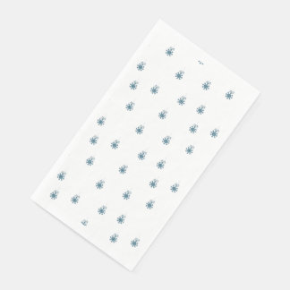Blue Christmas Napkin