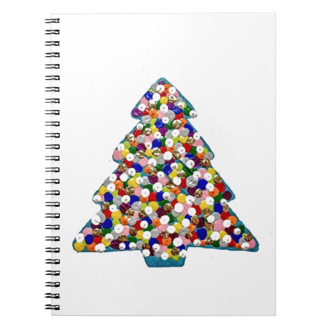 Blue Christmas Notebook (Front)