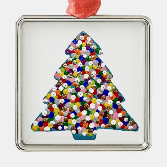 Blue Christmas Ornament (Front)