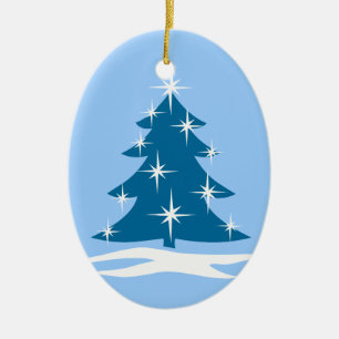 Blue Christmas Ornament Chrismas Tree Decoration