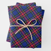 Blue Christmas Plaid
