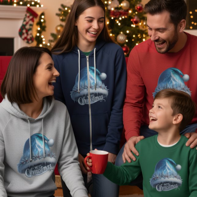 Blue Christmas Winter Wonderland T-Shirt  (Creator Uploaded)