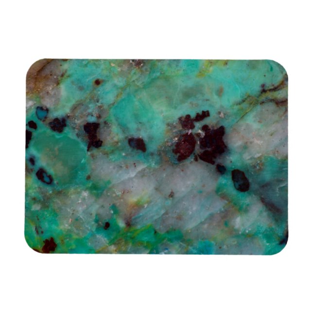 Blue Chrysocolla Jasper Magnet (Horizontal)