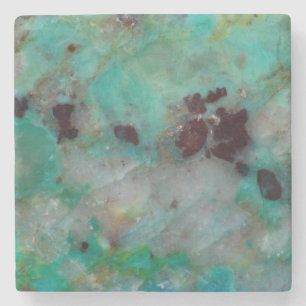 Blue Chrysocolla Jasper Stone Coaster