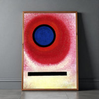 Blue Circle II by Kandinsky,1925