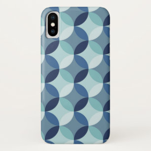 Blue Circle Pattern Case-Mate iPhone Case